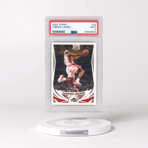 2004 Topps #23 LeBron James (PSA 9 MINT)