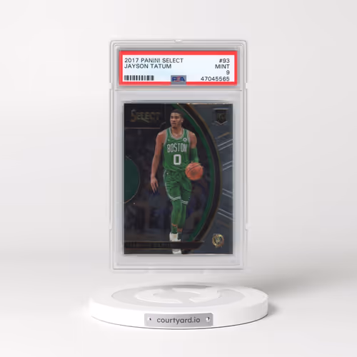 2017 Panini Select #93 Jayson Tatum (PSA 9 MINT)