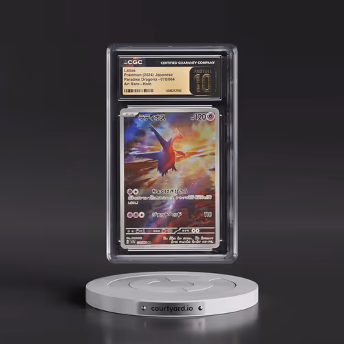 2024 Pokémon Sv7a-Paradise Dragona #070 Latios - Art Rare (CGC 10 PRISTINE)