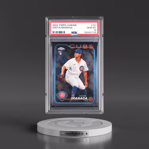 2024 Topps Chrome #121 Shota Imanaga (PSA 10 GEM MINT)