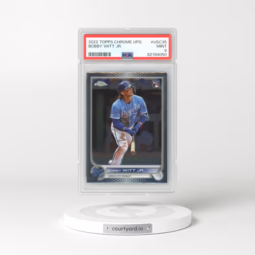 2022 Topps Chrome Update #USC35 Bobby Witt Jr. (PSA 9 MINT)