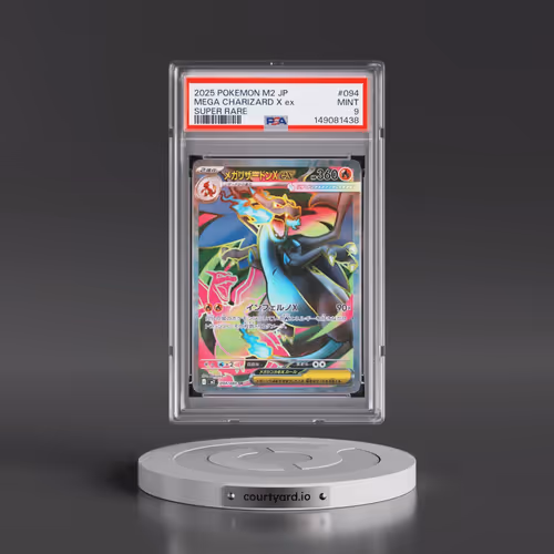 2025 Pokémon M2-Inferno X #094 Mega Charizard X EX - Holo Super Rare (PSA 9 MINT)