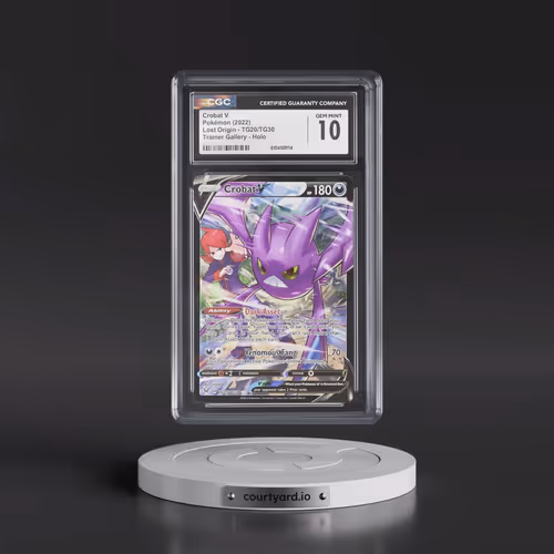 2022 Lost Origin #TG20/TG30 Crobat V - Trainer Gallery Holo (CGC 10 GEM MINT)