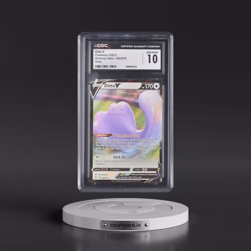2021 Shining Fates #050/072 Ditto V - Holo (CGC 10 GEM MINT)