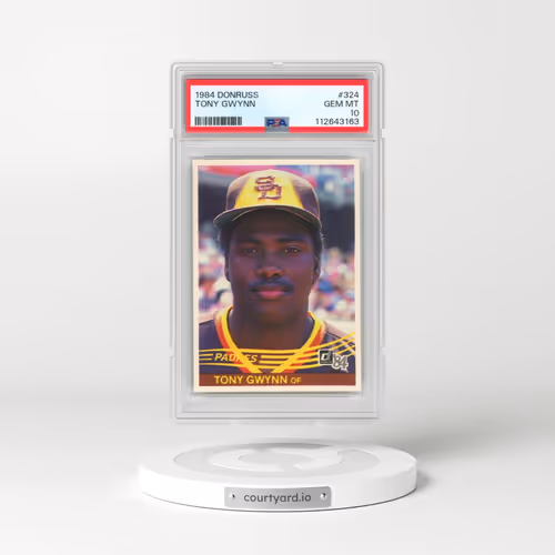 1984 Donruss #324 Tony Gwynn (PSA 10 GEM MINT)