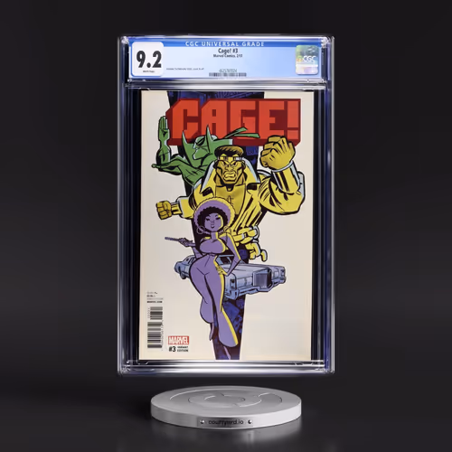 Cage! #3 CGC 9.2 White Pages (Marvel Comics, 2/17) - Universal