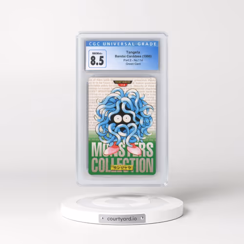 1996 (Monsters Collection) Part 2 #114 Tangela - Green Card (CGC 8.5 NM-MT+)