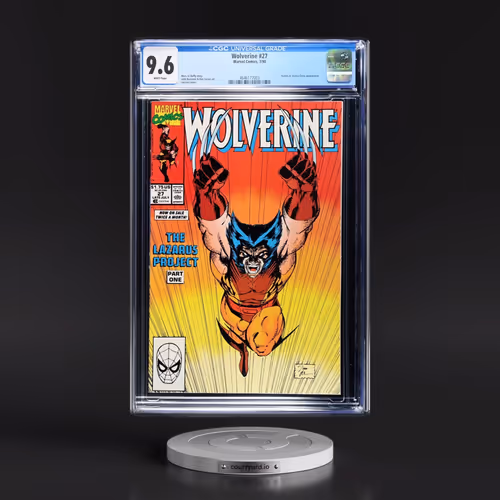 Wolverine #27 CGC 9.6 White Pages (Marvel Comics, 7/90) - Universal