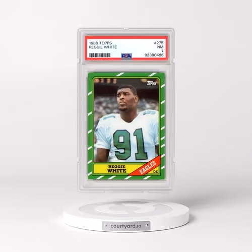 1986 Topps #275 Reggie White (PSA 7 NM)