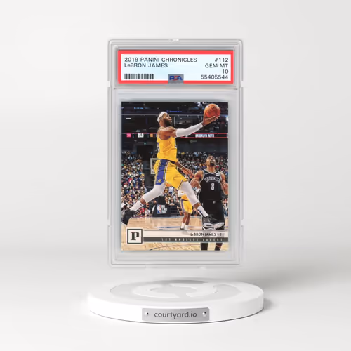 2019 Panini Chronicles #112 LeBron James (PSA 10 GEM MINT)