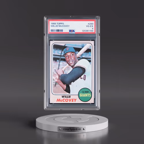 1968 Topps #290 Willie McCovey (PSA 4 VG-EX)