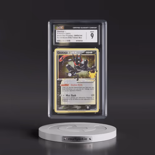 2017 Black Star Promos - Sword & Shield #SWSH144 Greninja â - Celebrations Elite Trainer Box (Cosmos