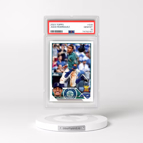 2023 Topps #330 Julio Rodriguez (PSA 10 GEM MINT)