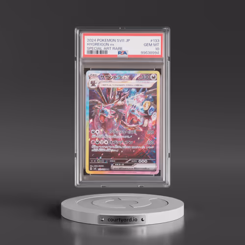 2024 Pokémon SV8-Super Electric Breaker #133 Hydreigon EX - Holo Special Art Rare (PSA 10 GEM MINT)
