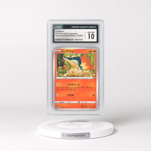 2019 Japanese Sword & Shield Promos #275/S-P Cyndaquil (CGC 10 GEM MINT)