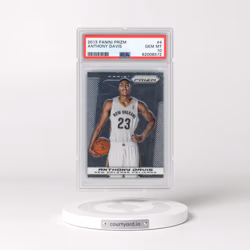 2013 Panini Prizm #4 Anthony Davis (PSA 10 GEM MINT)