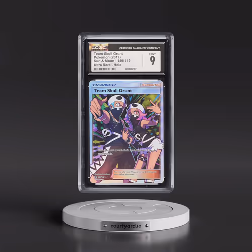 2017 Pokémon Sun & Moon #149 Team Skull Grunt - Full Art (CGC 9 MINT)
