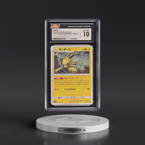 2019 Tag Team GX: Tag All Stars #042/173 Jolteon (CGC 10 GEM MINT)