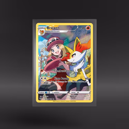 Silver Tempest Trainer Gallery #TG01/TG30 Braixen