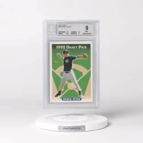 1993 Topps #98 Derek Jeter (BGS 9 MINT)