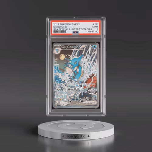 2024 Pokémon Svp EN-SV Black Star Promo #131 Kingdra EX - Holo Shrouded Fable Special Illustration C