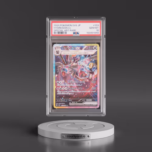 2024 Pokémon SV8-Super Electric Breaker #133 Hydreigon EX - Holo Special Art Rare (PSA 10 GEM MINT)