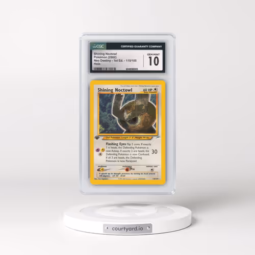 2002 Neo Destiny #110/105 Shining Noctowl - 1st Edition 1st Edition Holo (CGC 10 GEM MINT)