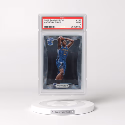 2012 Panini Prizm #236 Anthony Davis (PSA 9 MINT)