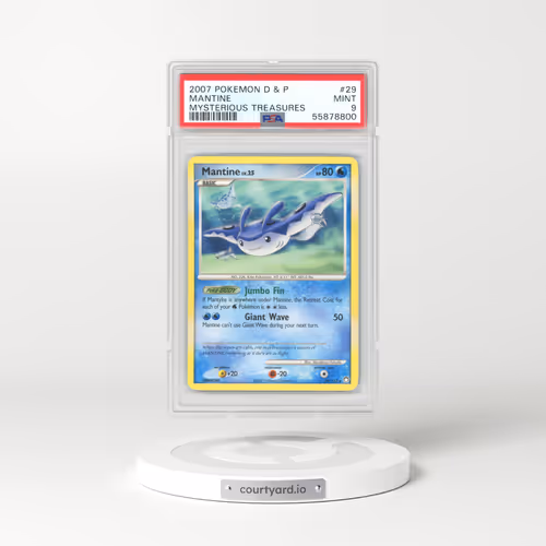 2007 Mysterious Treasures #29 Mantine (PSA 9 MINT)