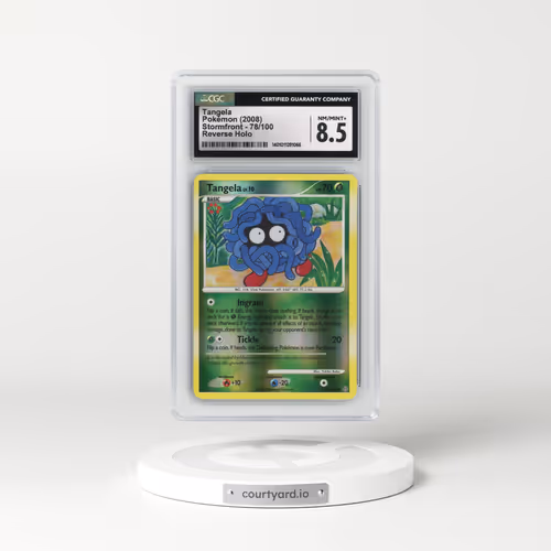 2008 Stormfront #78/100 Tangela - Reverse Holo (CGC 8.5 NM-MT+)