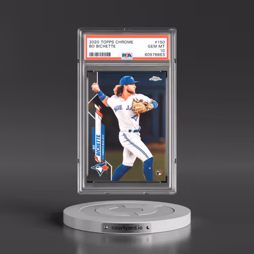 2020 Topps Chrome #150 Bo Bichette (PSA 10 GEM MINT)