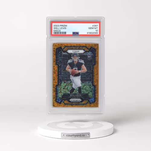 2023 Panini Prizm #397 Will Levis - Disco Prizm (PSA 10 GEM MINT)