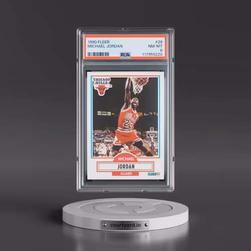 1990 Fleer #26 Michael Jordan (PSA 8 NM-MT)