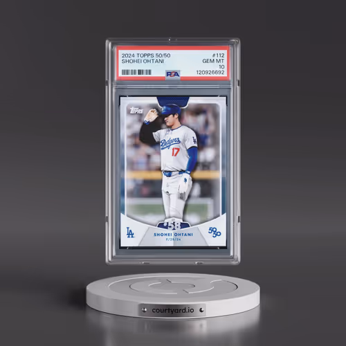 2024 Topps 50/50 Shohei Ohtani #112 Shohei Ohtani (PSA 10 GEM MINT)