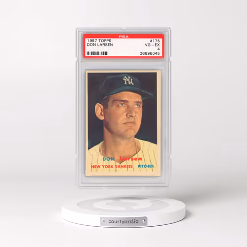 1957 Topps #175 Don Larsen (PSA 4 VG-EX)