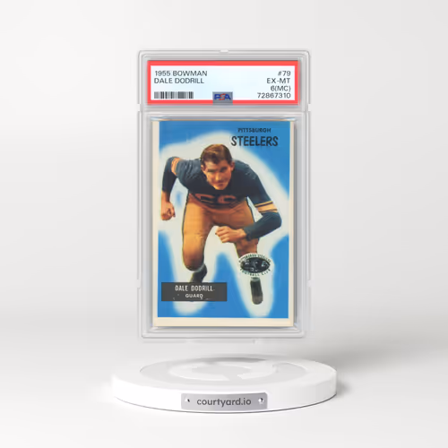 1955 Bowman #79 Dale Dodrill (PSA 6 EX-MT)