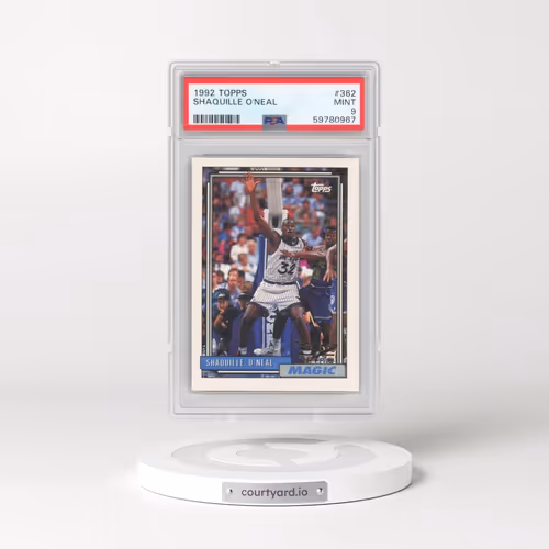 1992 Topps #362 Shaquille O'Neal (PSA 9 MINT)