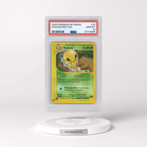 2003 Pokémon Skyridge #70 Kakuna - Reverse Foil (PSA 10 GEM MINT)
