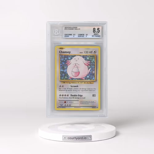 2016 Evolutions #70 Chansey - Holo (BGS 8.5 NM-MT+)