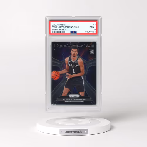 2023 Panini Prizm Deep Space #1 Victor Wembanyama (PSA 9 MINT)