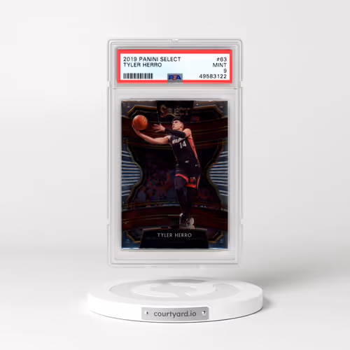 2019 Panini Select #63 Tyler Herro (PSA 9 MINT)