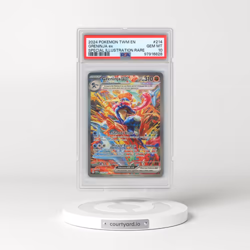 2024 Pokémon Twm EN-Twilight Masquerade #214 Greninja EX - Holo Special Illustration Rare (PSA 10 GEM MINT)