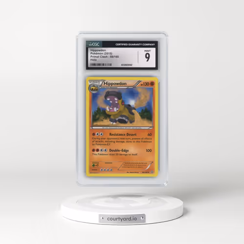 2015 Primal Clash #88/160 Hippowdon - Holo (CGC 9 MINT)