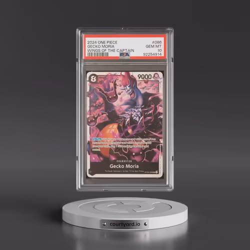 2024 One Piece Wings of the Captain #086 Gecko Moria (PSA 10 GEM MINT)
