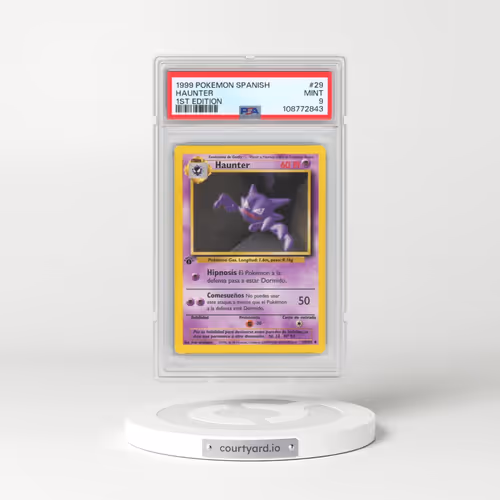 1999 Pokémon #29 Haunter - 1st Edition (PSA 9 MINT)