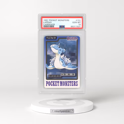 1997 Bandai Carddass #131 Lapras (PSA 10 GEM MINT)