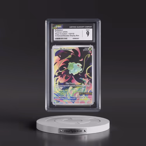 2025 Mega Evolution - MEG EN #133/132 Bulbasaur - Enhanced Booster Display Box (Mega Evolution Stamp