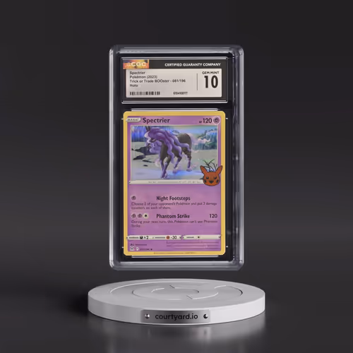 2023 Trick or Trade BOOster (2023) #081/196 Spectrier - Holo (CGC 10 GEM MINT)