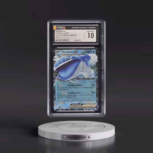 2025 Destined Rivals - DRI EN #066/182 Dondozo ex - Holo (CGC 10 GEM MINT)