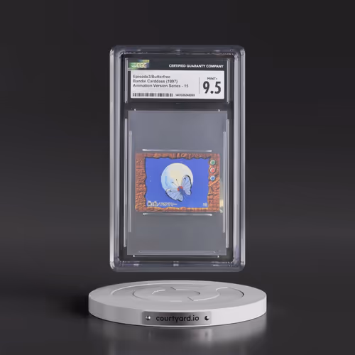 1997 Animation Version Series (1997 Mini Cards) #15 Episode 3/Butterfree (CGC 9.5 MINT+)